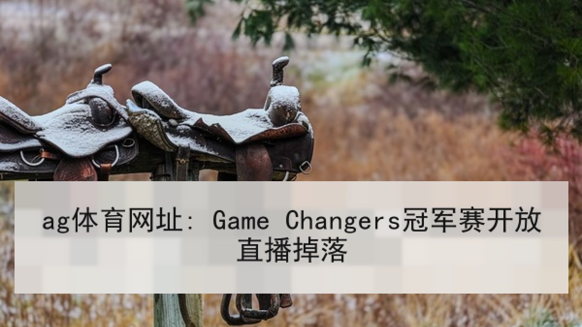 ag体育网址: Game Changers冠军赛开放直播掉落